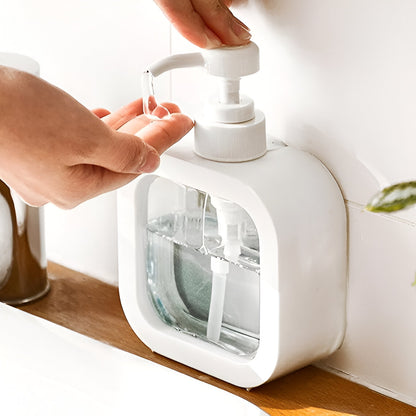 Clear Dispense - Pump & Wash Refillable Dispenser Bottle for Bathroom | Kitchen | Hand Soap | Dish Soap | Shower Gel | Shampoo | Lotion