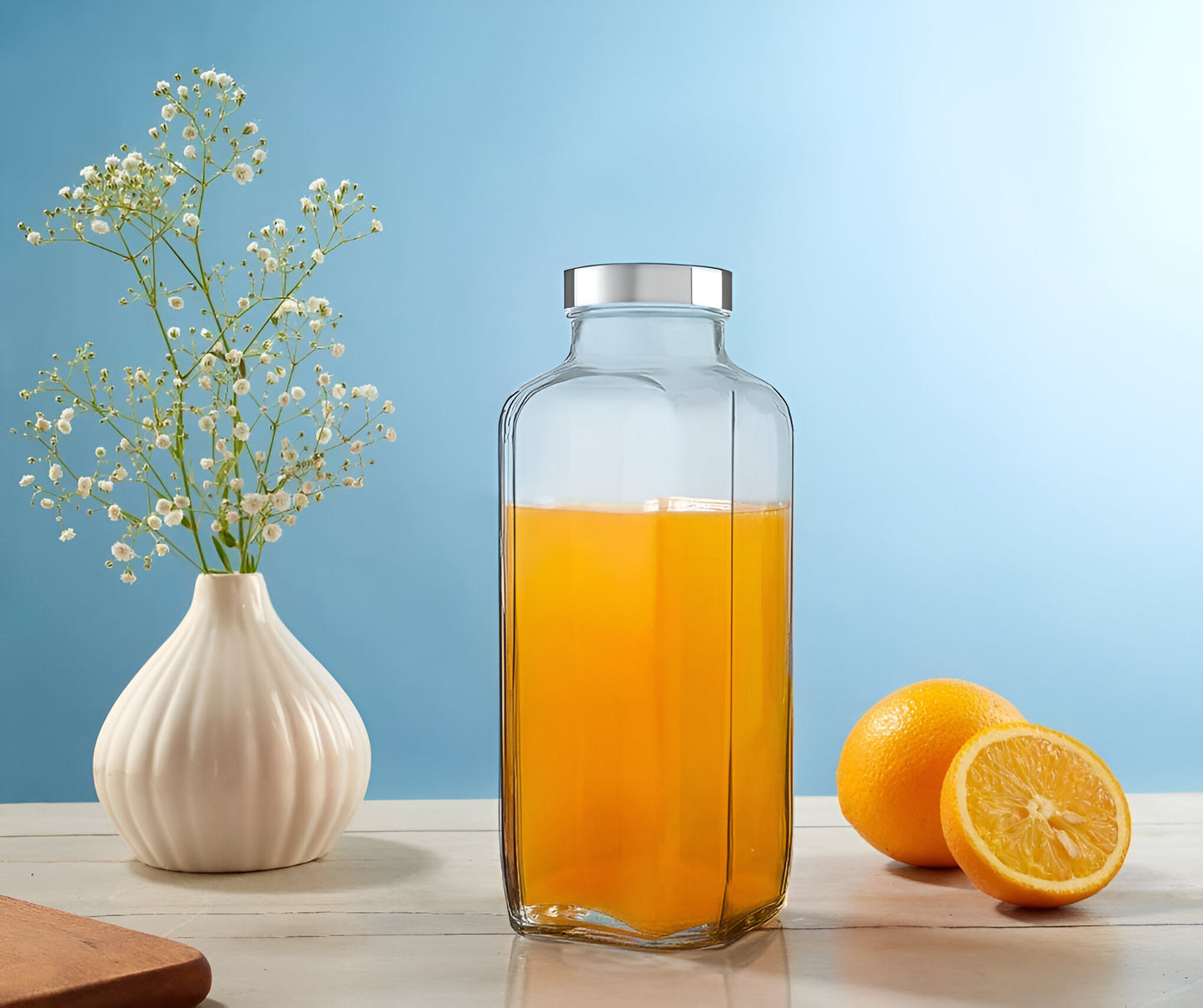 Borosilicate Glass Drinking Bottle