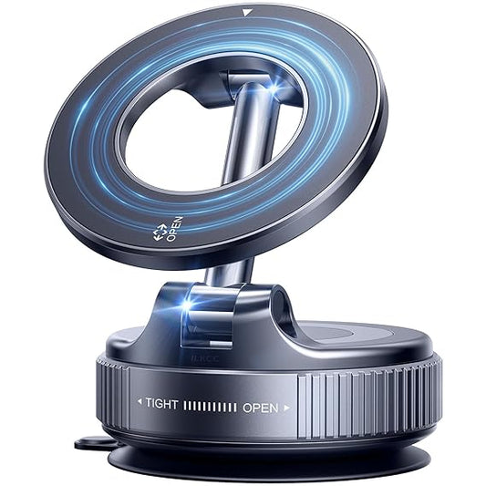 MagSafe 360° Rotation Magnetic Mobile Holder for Car, Shower, Gym & Hands-Free Vlogging