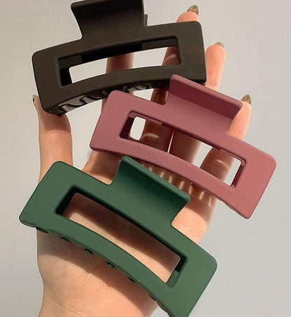 Matte Rectangular Stylish Claws - Large Set of 5 Colors