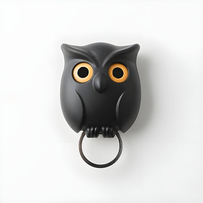 Open Close Eyes Magnetic Owl Key Holder