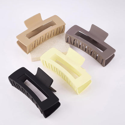 Matte Rectangular Stylish Claws - Large Set of 5 Colors