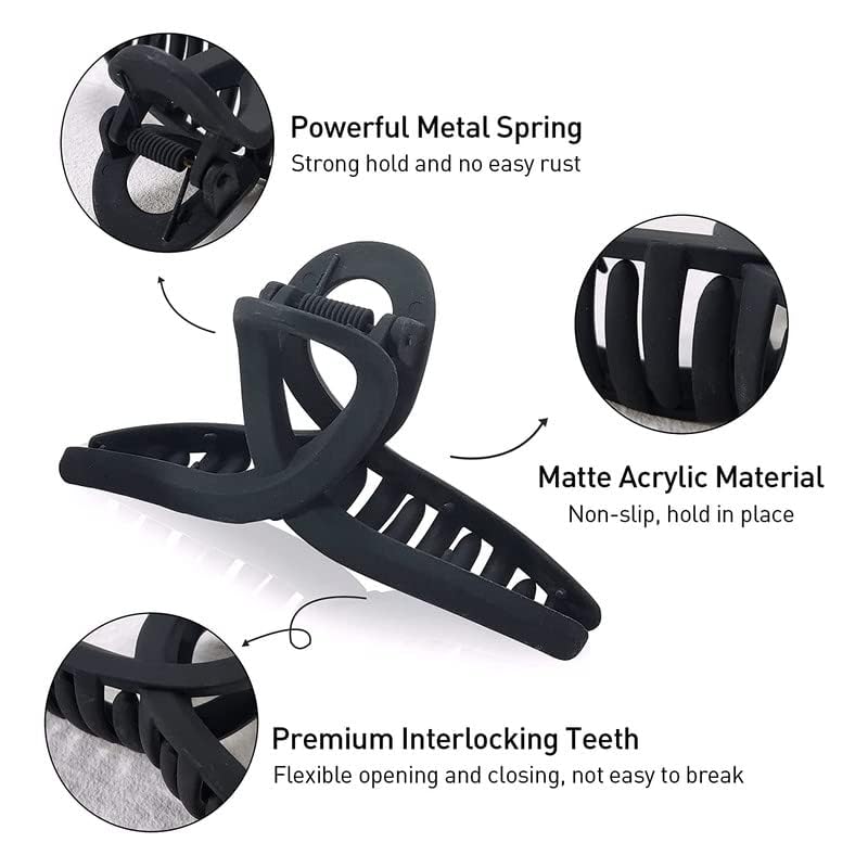 Matte Cross Loop Claws - Large Set of 4 Colors