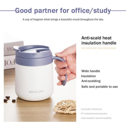 Premium Insulated Stainless Steel Coffee Travel Mug with Lid | Keeps Drinks Hot or Cold for Hours