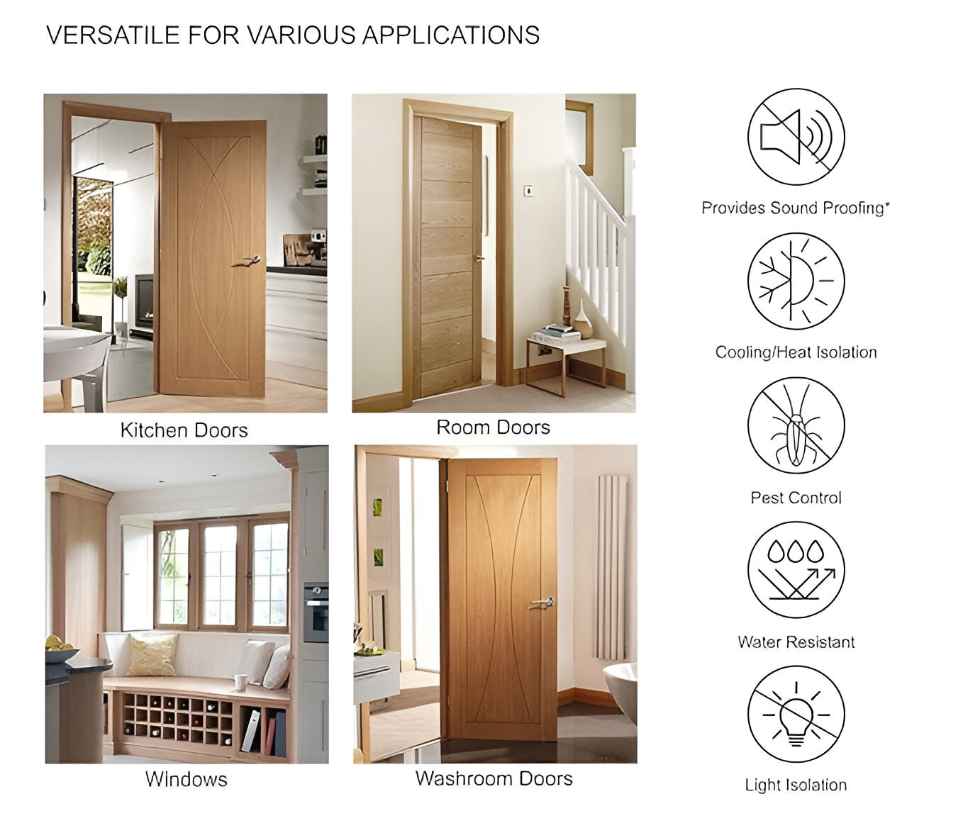 Door Guard | Gap Filler (PVC Material)