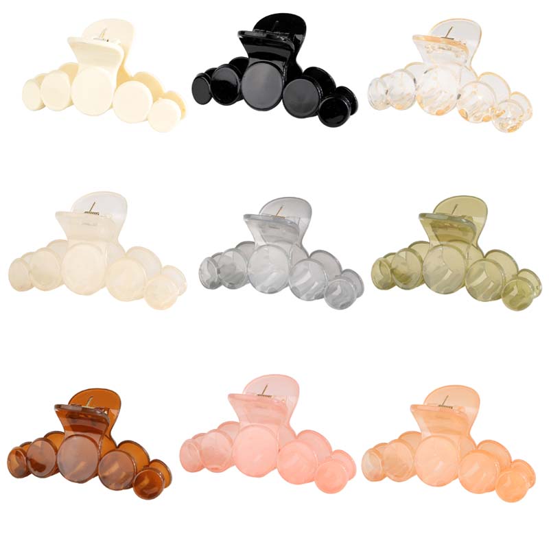 Glossy Transparent Bubble Claw - Set of 5