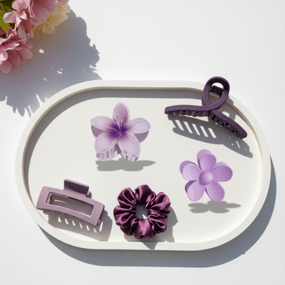 5-Piece Hair Combo Set for Daily Use | Gifting | Vacation | Office | College