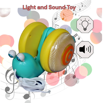 Crawling Snail Buddy with Pull Along String - Kids Toy